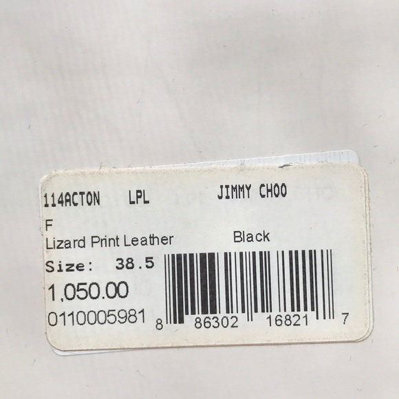 Jimmy Choo lizard booties - Picture 7 of 7